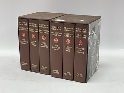 Lot 1369 - Folio Society Winston Churchill The Second...