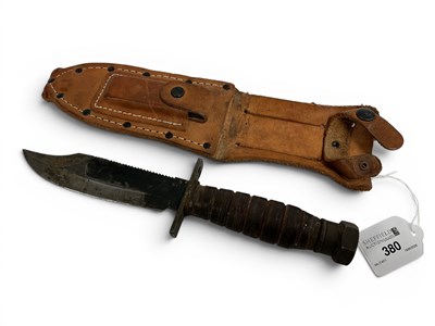 Lot 380 - US Army Aircrew Survival Egress Knife (ASEK) &...