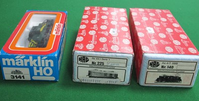 Lot 494 - Three 'HO' Gauge Three Rail Continental...