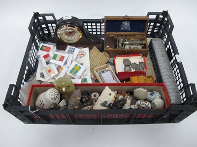Lot 1380 - Collectables including silver Russian 15 kopek...