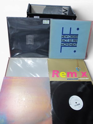 Lot 703 - New Order / Joy Division vinyl collector's...