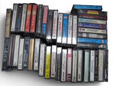 Lot 810 - Mixed Lot of 30+ Cassette Tape Albums, Rock &...