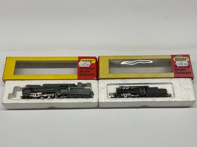 Lot 818 - Two boxed Hornby-Minitrix N gauge locomotives:...