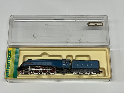 Lot 895 - A Boxed Minitrix 'N' Gauge A4 Locomotive "Sir...