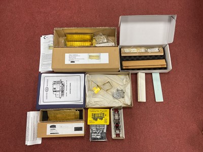 Lot 443 - Three 7mm/'O' Gauge Brass Kits, comprising a...