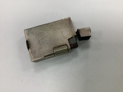 Lot 21 - A Hallmarked Silver Engine Turned Lighter,...