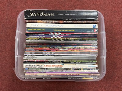 Lot 913 - A Quantity of Graphic Novels by Marvel, DC,...