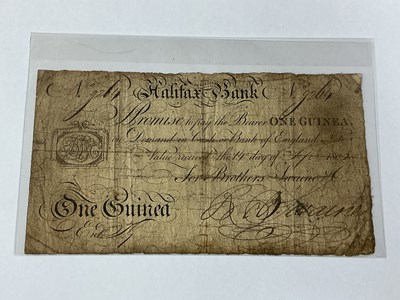 Lot 498 - Early XIX Century Halifax Bank One Guinea...