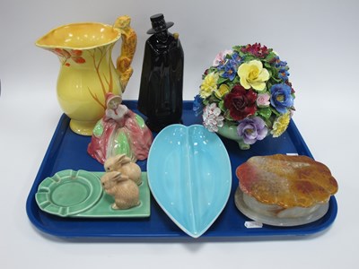 Lot 1184 - Burleigh Art Deco Jug Vase with squirrel...
