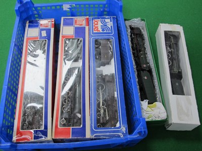 Lot 465 - Five Jouef HO Gauge Steam Tender Locomotives,...