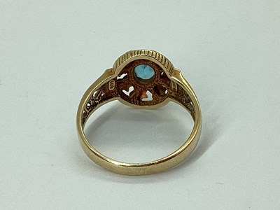 Lot 58 - QVC; A Decorative Oval Two-Colour Ring, the...