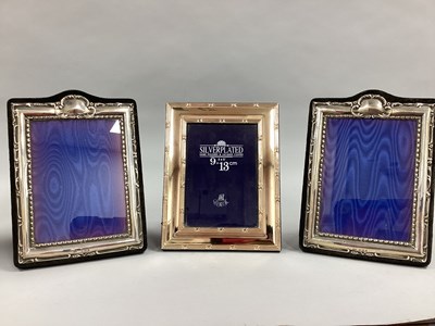 Lot 131 - A Pair of Hallmarked Silver Mounted...