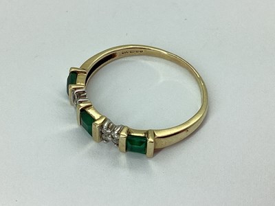 Lot 52 - QVC; A 9ct Gold Half Eternity Style Ring,...