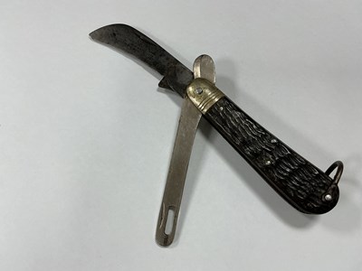Lot 517 - A Joseph Rodgers & Sons Folding Pruning Knife...