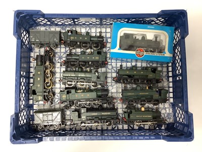 Lot 313 - Ten 00 gauge Great Western tank engines: a...
