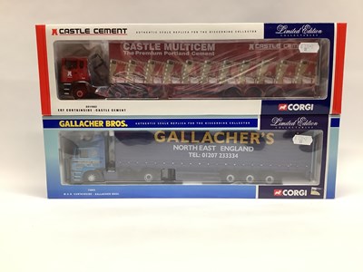 Lot 852 - Two Corgi 1:50 Scale Diecast Model Commercial...
