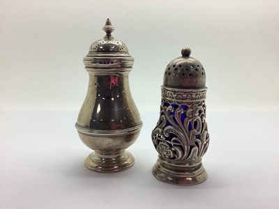 Lot 132 - A Hallmarked Silver Pepperette, of plain...