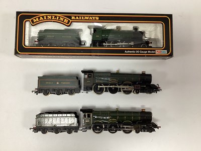 Lot 475 - Three 00 gauge Great Western locomotives: a...