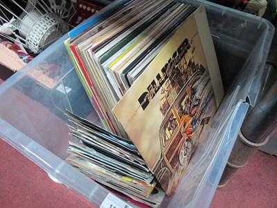 Lot 1124 - Lot of 70+ Vinyl LPs and 7” Singles, mixed...