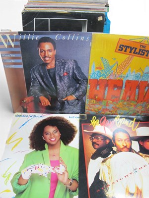 Lot 731 - Lot of 50+ mainly soul LPs, 70s and 80s.