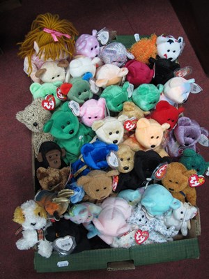 Lot 1332 - A collection of TY Beanie Babies to include...