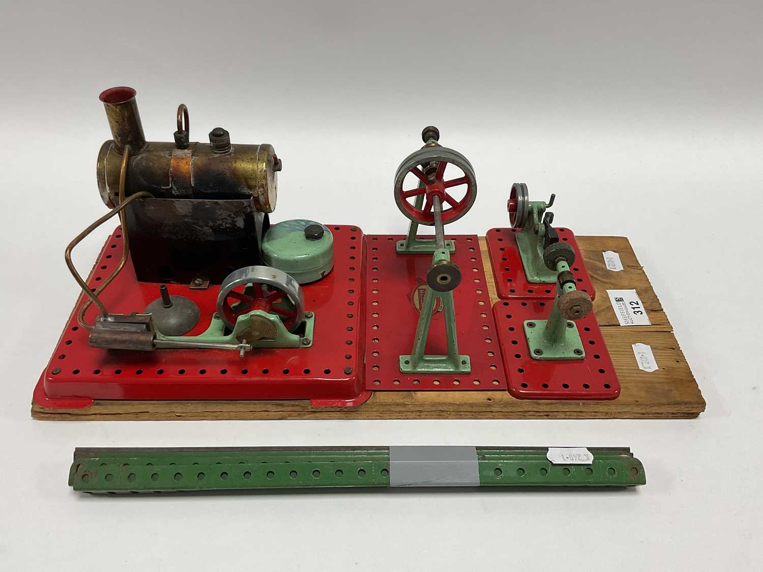 Lot 312 - A Mamod SE2 Stationary Engine, with earlier...