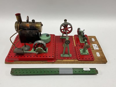 Lot 312 - A Mamod SE2 Stationary Engine, with earlier...