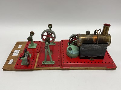 Lot 312 - A Mamod SE2 Stationary Engine, with earlier...