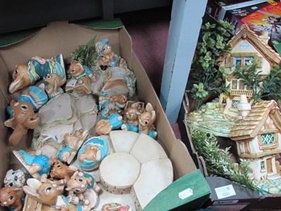 Lot 1091 - Pendelfin rabbit stoneware, including figures...