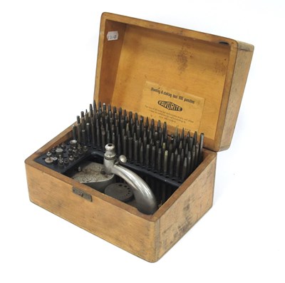 Lot 1308 - Favorite Riveting & Staking Tool 100 punch Set,...