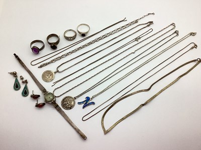 Lot 168 - A Mixed Lot of "925" and Other Pendants and...