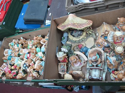Lot 1102 - Large quantity of Pendelfin rabbit stoneware...