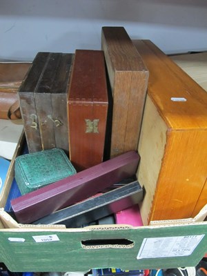 Lot 1052 - A large collection of wooden boxes mainly...