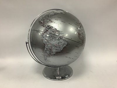 Lot 1568 - A large John Lewis decorative 17” table globe,...