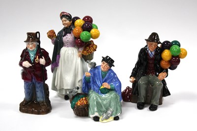 Lot 1234 - Royal Doulton figurines 'The Baloon Man',...