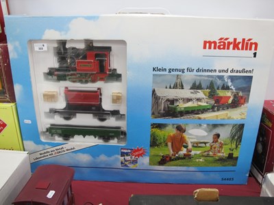 Lot 322 - A Marklin 'G' Gauge Ref No 54403 Train Set,...