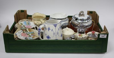 Lot 1251 - A hand painted Japanese geisha girl tea set...
