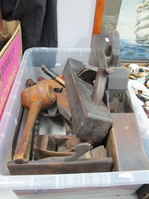 Lot 1003 - A large collection of vintage tools to include...