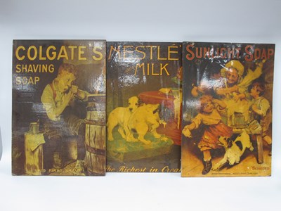 Lot 1310 - Three Reproduction Advertising Signs for...