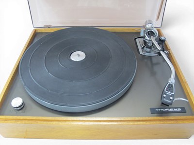 Lot 648 - Thorens TD150 MKII Vintage Turntable with Acos...