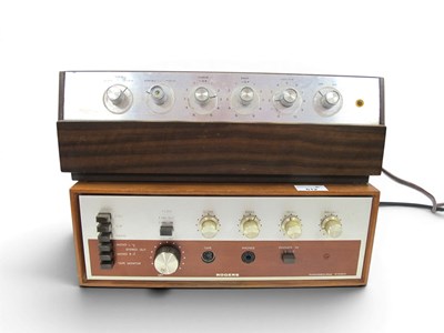Lot 612 - Pair of Vintage Amplifiers, Rogers...