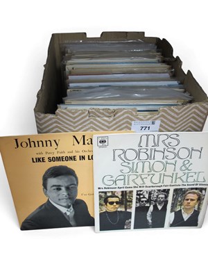 Lot 771 - Lot of 90+ 7” EPs, mainly 1950s/60s Vocal,...