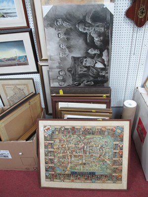 Lot 1164 - Quantity of Prints, original artwork.