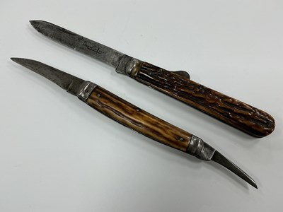 Lot 377 - A James Barber Sheffield Two Blade Folding...