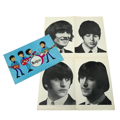Lot 878 - Beatles Tour Programme from the 1965 tour with...