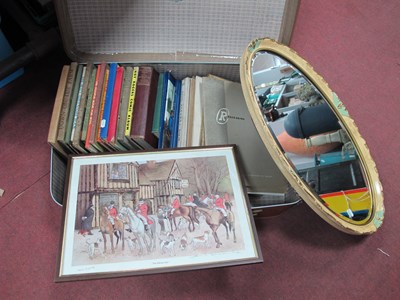 Lot 1115 - A vintage Vanguard suitcase containing mixed...