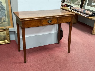 Lot 1478 - XIX Century Foldover Tea Table, with single...