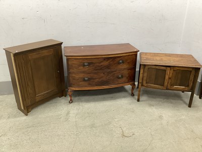 Lot 1529 - XIX Century Mahogany Chest of Two Drawers, on...