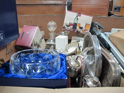 Lot 1070 - Hotel Plate Coffee Pot, small trophies, JHS...