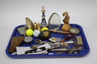 Lot 1245 - Mother of Pearl Knife with Silver Blade,...